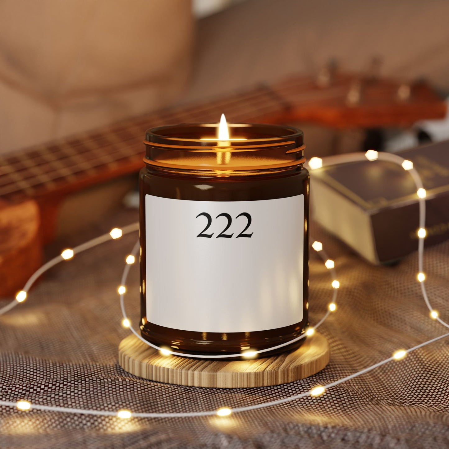 222 Angel Number Candle