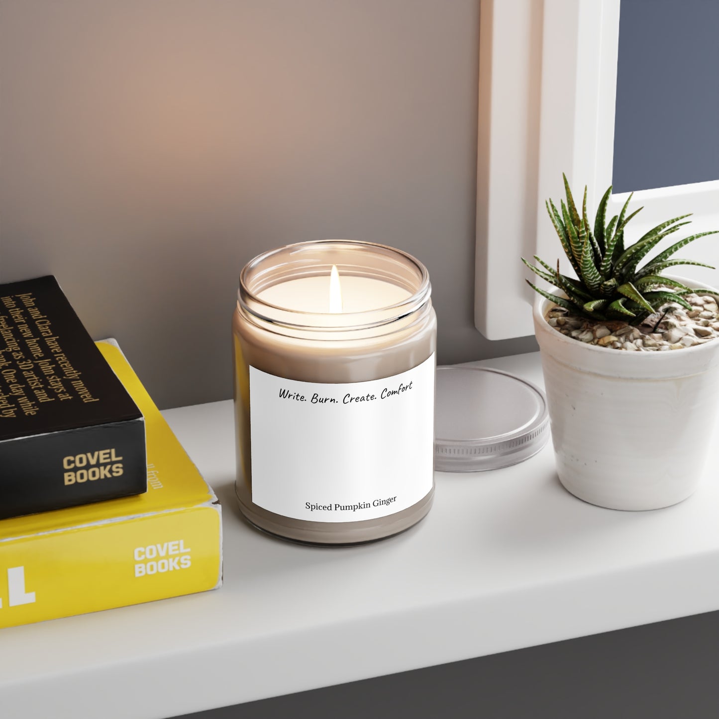 Write. Burn. Create. Comfort Candle, 9oz