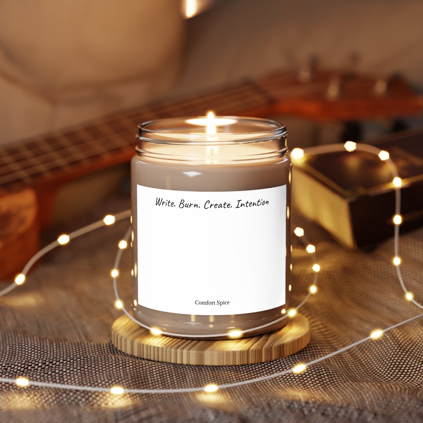 Write. Burn. Create. Intention Candle, 9oz