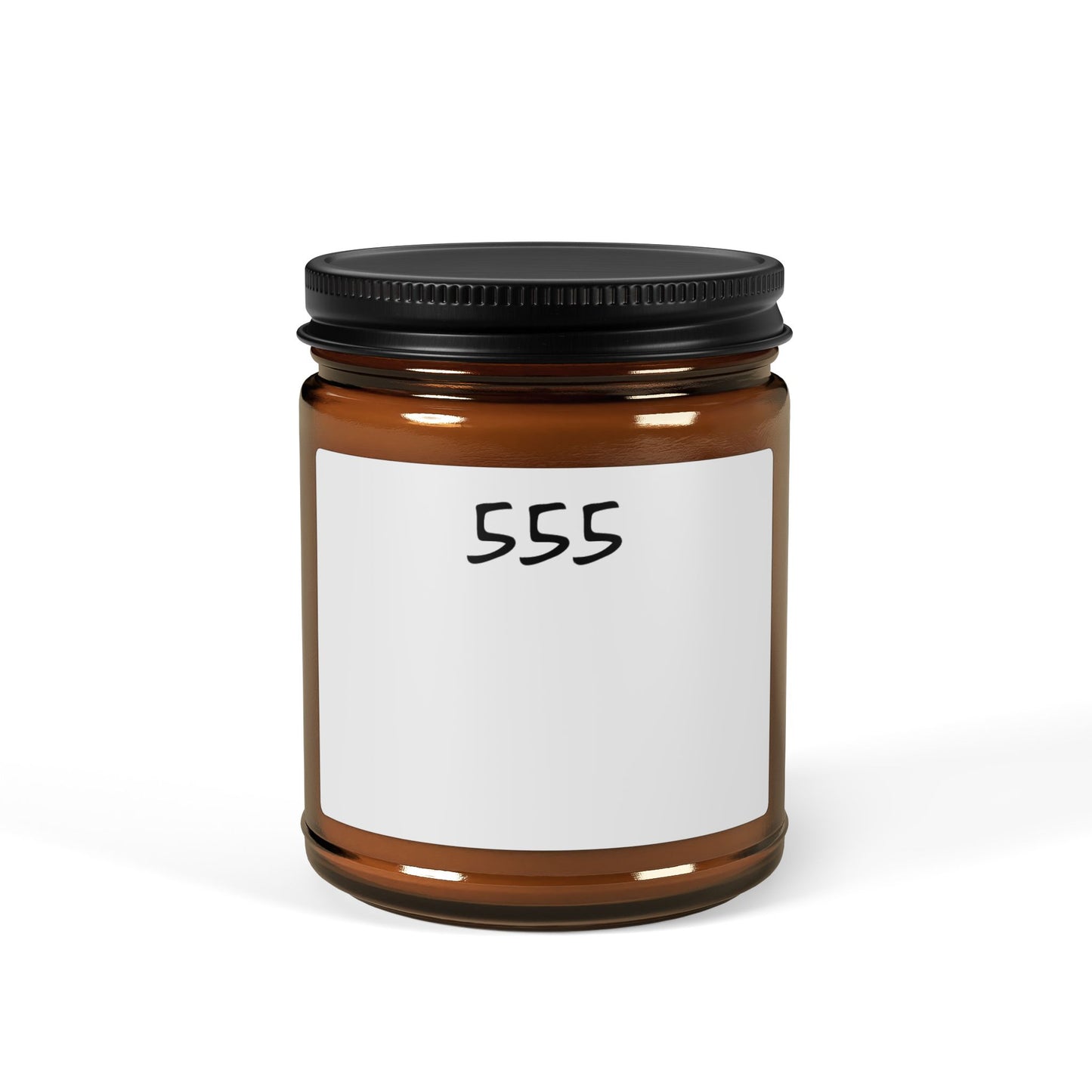 555 Angel Number Candle