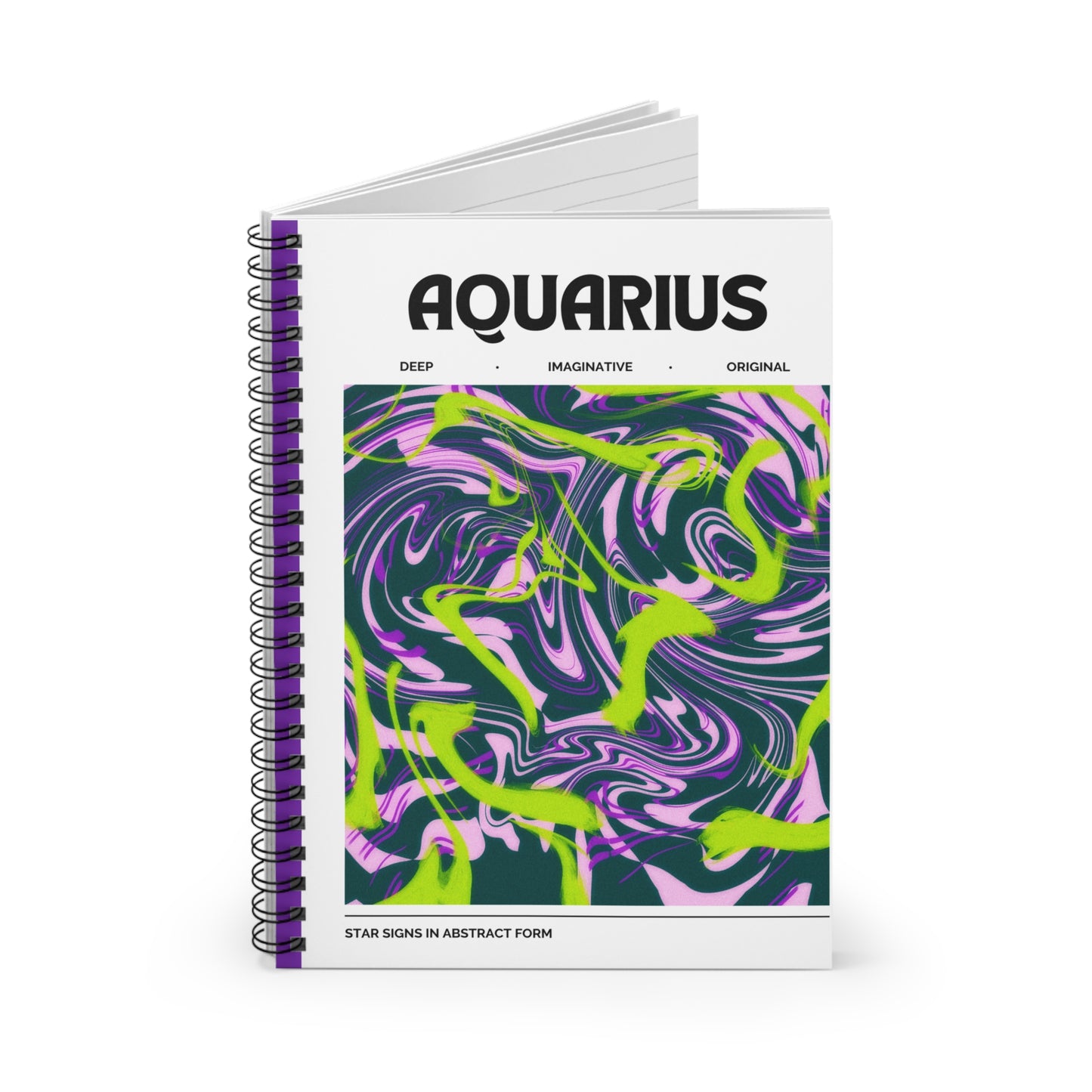 Abstract Aqua Journal