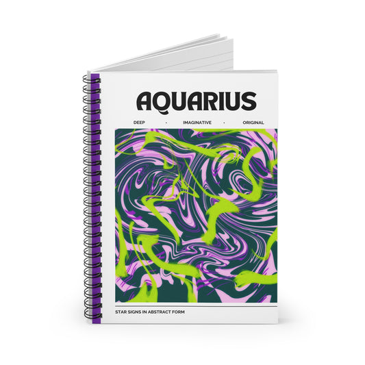 Abstract Aqua Journal