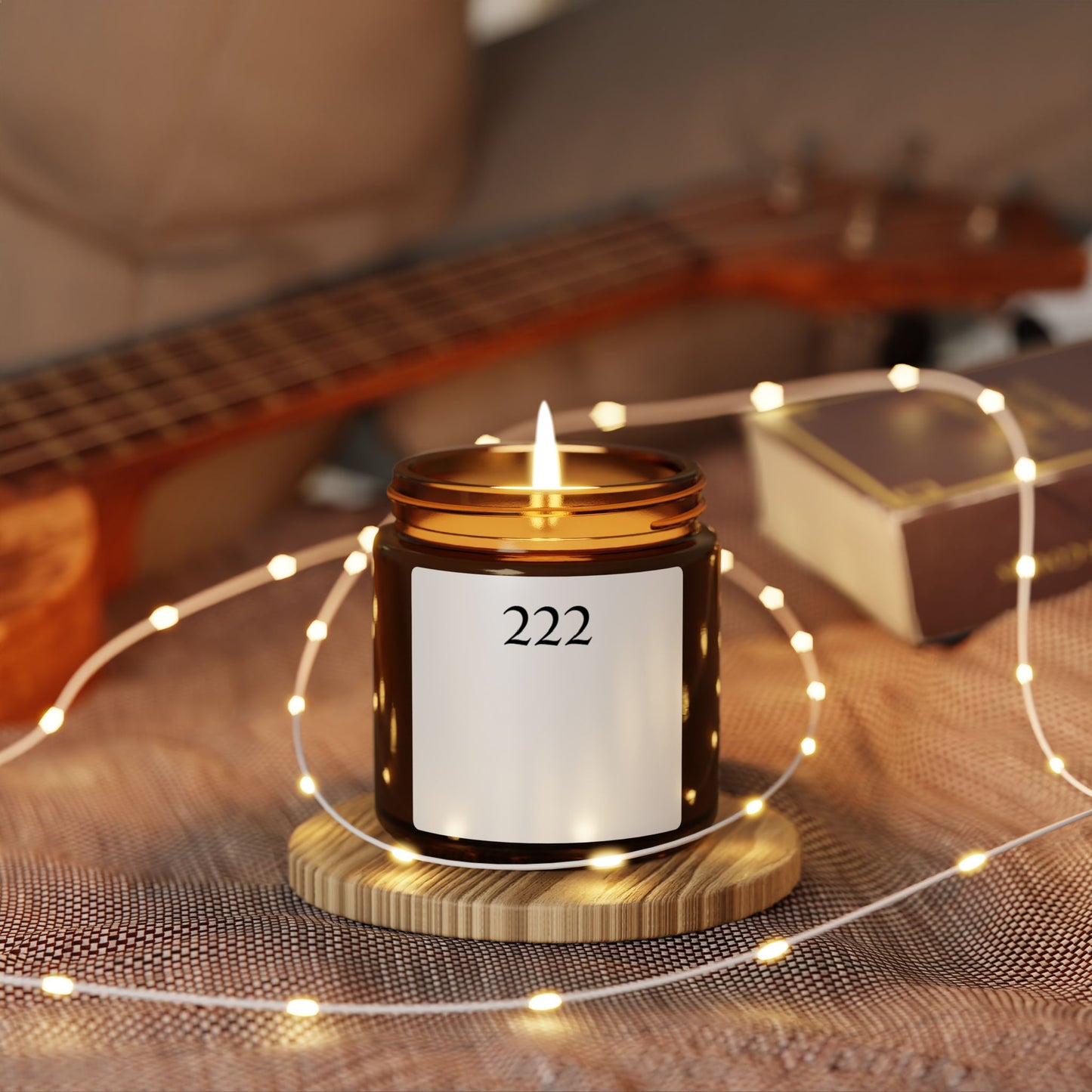 222 Angel Number Candle