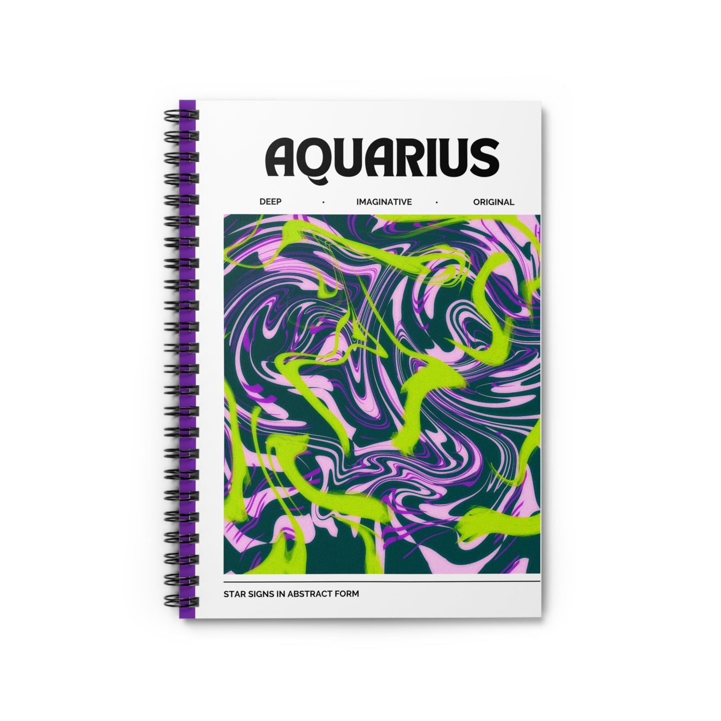 Abstract Aqua Journal